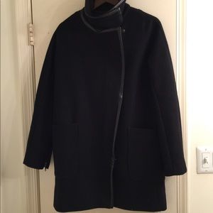 Madewell City Grid Coat Size 0
